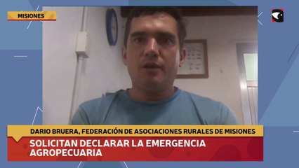 Solicitan declarar la emergencia agropecuaria