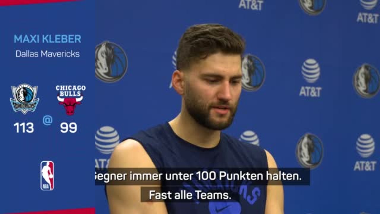 Kleber: 'Verteidigung ist Schlüssel für Dallas'