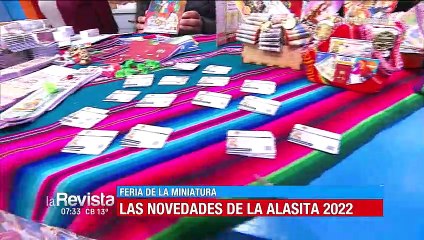 Carnet de vacuna, la novedad de la feria de alasitas 2022 en La Paz