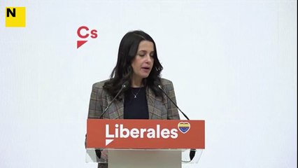 Arrimadas s'ofereix a Sánchez a la desesperada
