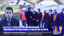 Emmanuel Macron attendu dans la vallée de la Roya dans les Alpes-Maritimes