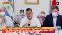 “El productor está respaldado por las políticas públicas del gobierno provincial”