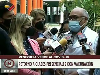 Planteles educativos habilitados para la vacunación de niños y niñas contra la COVID-19 en Venezuela