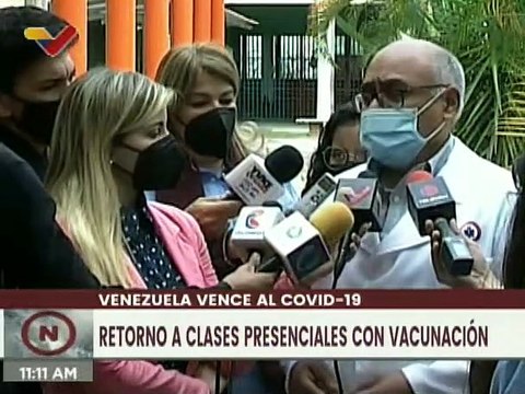 Planteles educativos habilitados para la vacunación de niños y niñas contra la COVID-19 en Venezuela