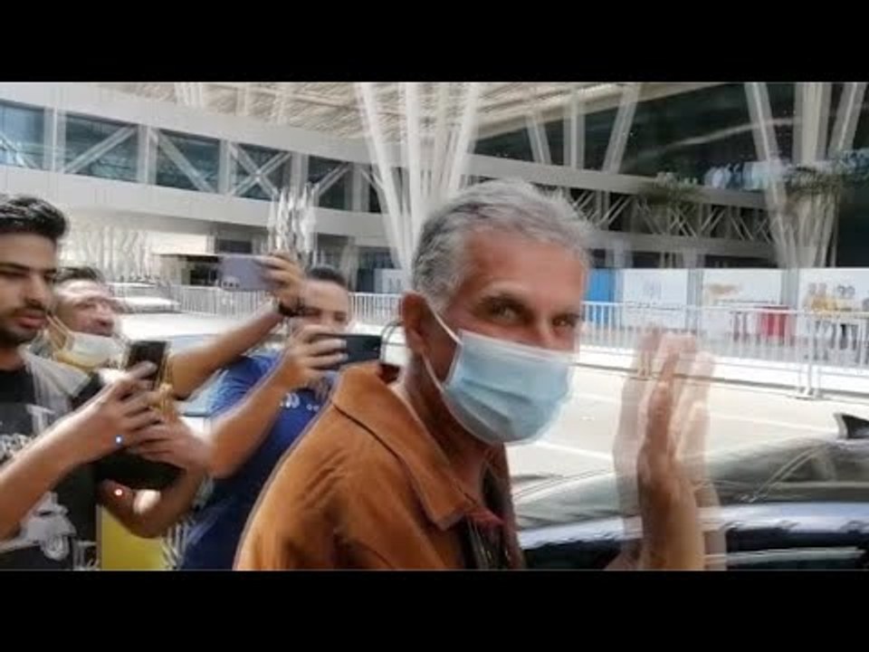 لحظة وصول "كارلوس كيروش" لمصر لبداية مشواره في الإدارة الفنية للمنتخب الوطني
