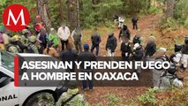En Oaxaca, hallan cuerpo calcinado en fosa clandestina