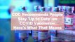 CDC Recommends People Stay 'Up to Date' on COVID Vaccines—Here's What That Means