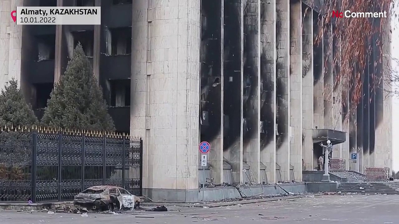 Life in Kazakhstan's main city and former capital seems to be returning to normal.