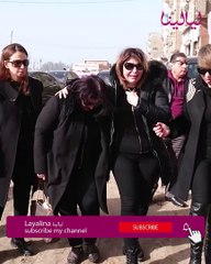 لقطات من جنازة وائل