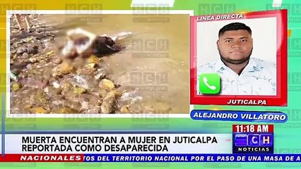 ¡Brutal! Muerta a balazos, hallan a mujer en un río de Juticalpa