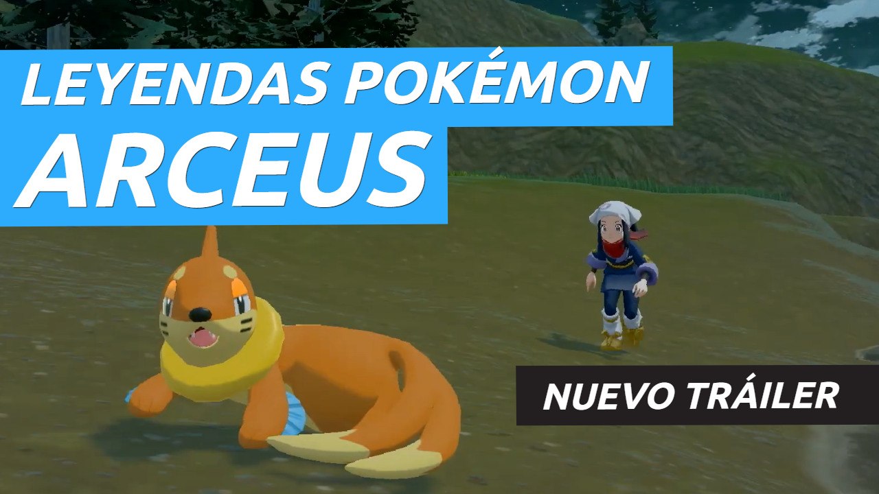 Leyendas Pokémon Arceus - Tráiler una nueva ave...
