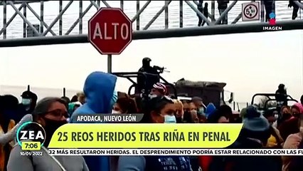 Tải video: Riña en penal de Apodaca deja 25 reos lesionados