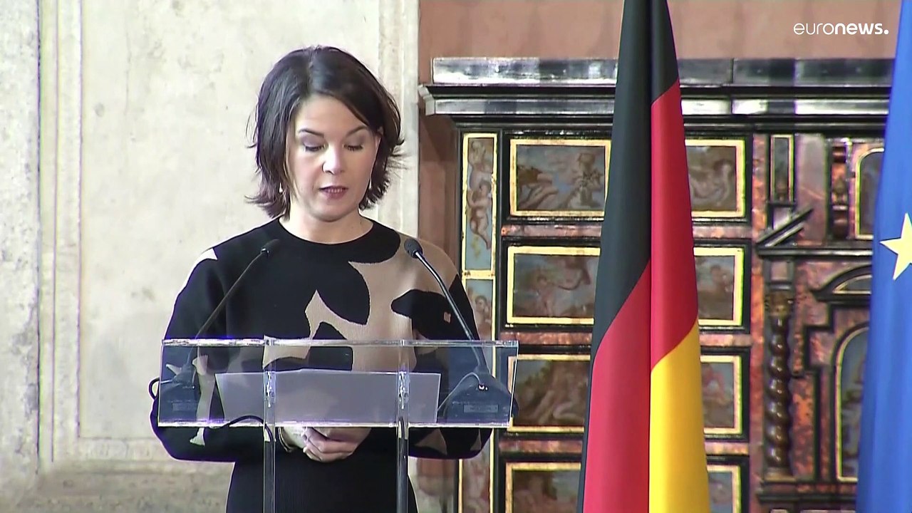 Baerbock in Rom: Kasachstan im Blick