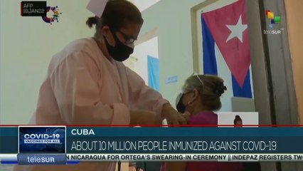 Cuba‘s population already immunized has reached 87 %