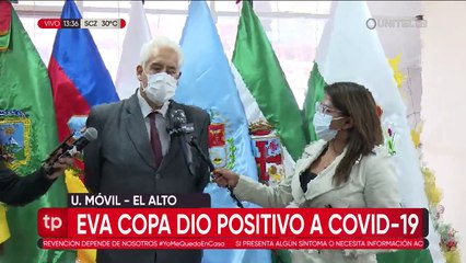 Eva Copa, alcaldesa de El Alto, da positivo a Covid-19 por segunda ocasión