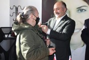 İYİ Parti Grup Başkanvekili Erhan Usta Havza'da yeni üyelere rozet taktı