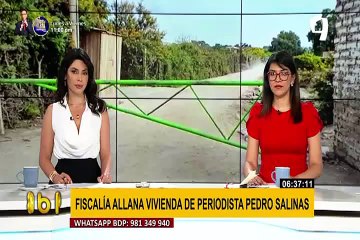 Download Video: Fiscalía allanó vivienda de periodista Pedro Salinas, quien investiga al Sodalicio