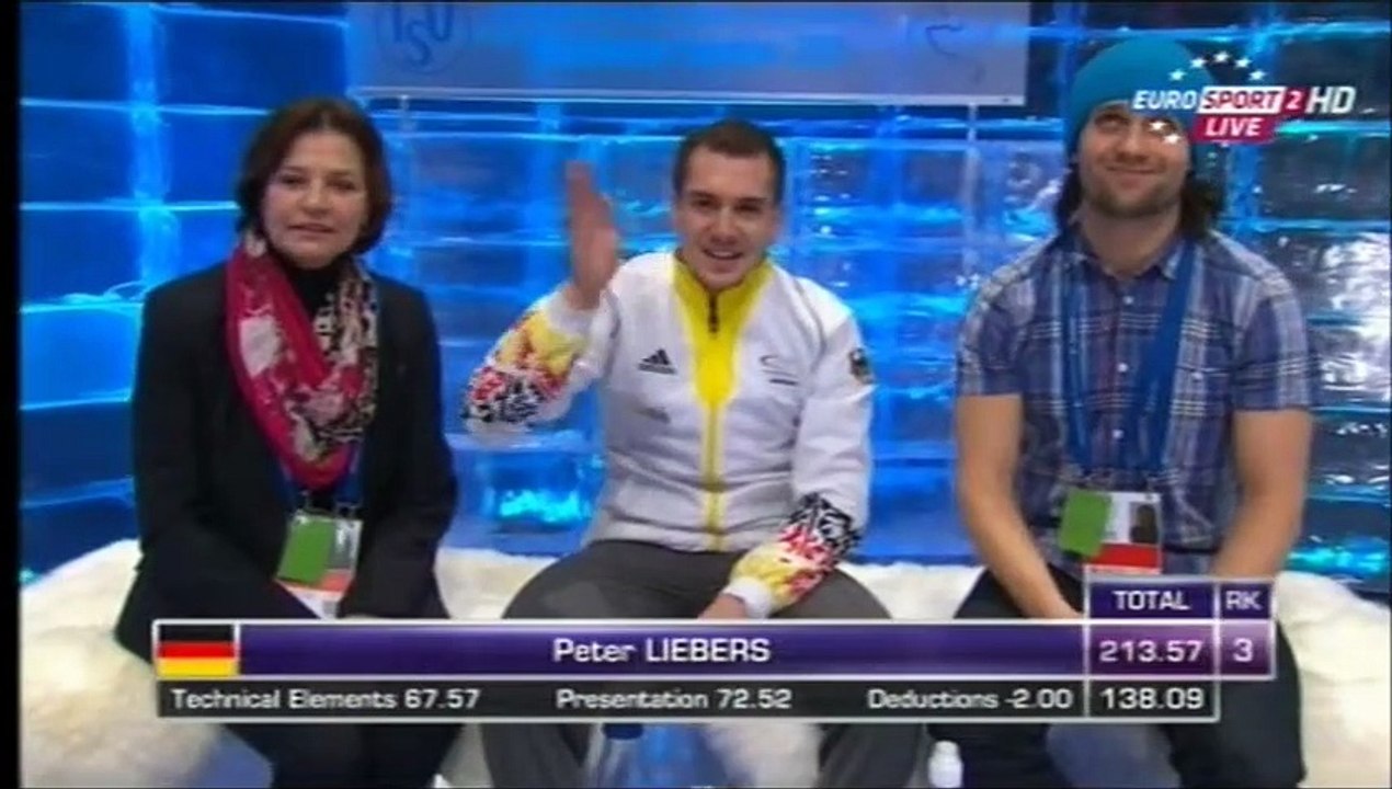EC15 - Commentators mention Hanyu (ESP ITA)