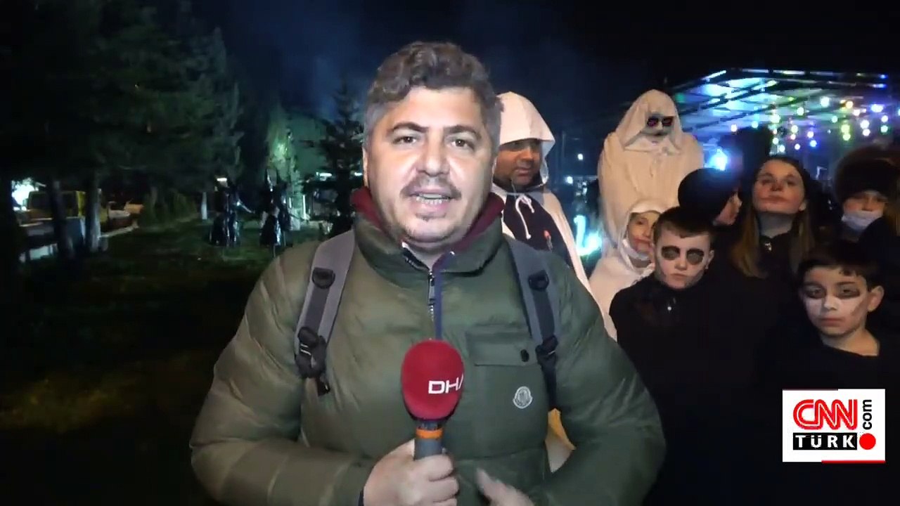 Kırklareli'de korku gecesi 'Koleda' kutlandı