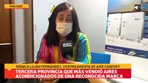 Tercera provincia que más vendió aires acondicionados de una reconocida marca