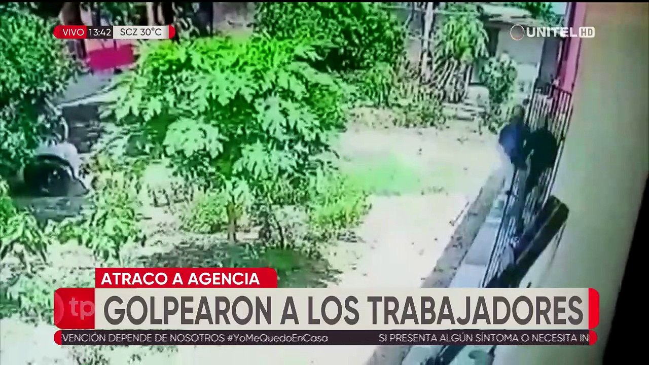 Roban computadoras, celulares y dinero en efectivo en un atraco en Santa Cruz