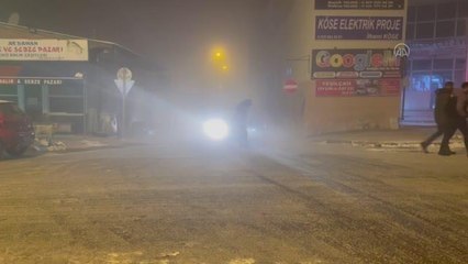 Yoğun sis ulaşımı aksatıyor