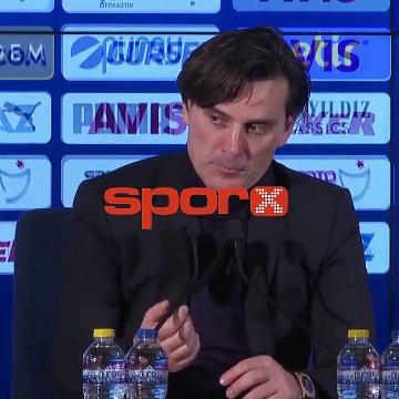 Montella: Çok güzel bir maç oldu!
