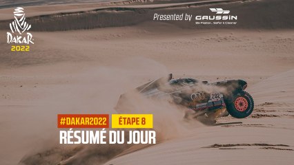 Le résumé du jour présenté par Gaussin - Étape 8 - #Dakar2022