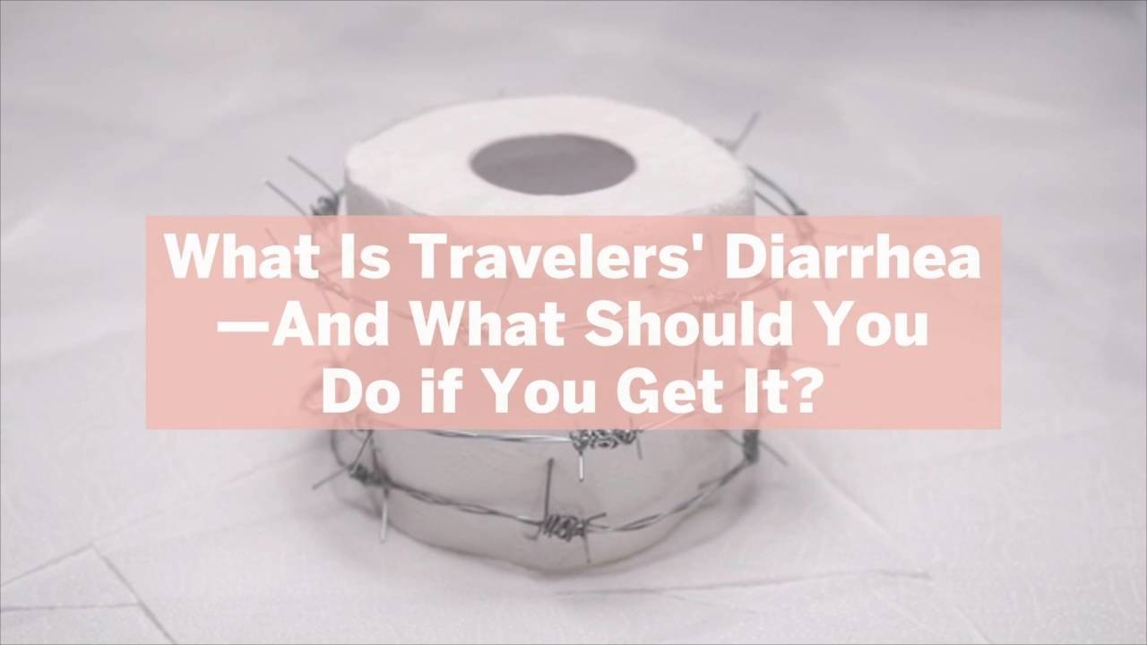 What Is Travelers' Diarrhea—And What Should You Do if You Get It?