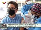Liceo Andrés Bello de Caracas recibió a los estudiantes con Jornada de Vacunación Masiva