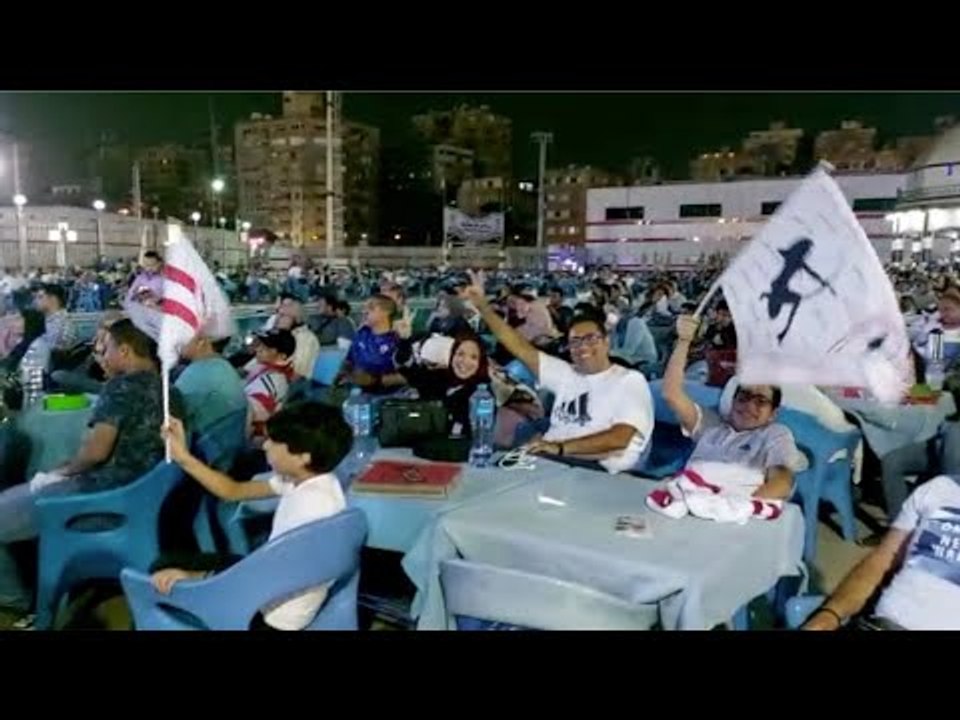 احتفالات في ميت عقبة .. فرحة جماهير الزمالك بالهدف الأول في مواجهة حسم درع الدوري