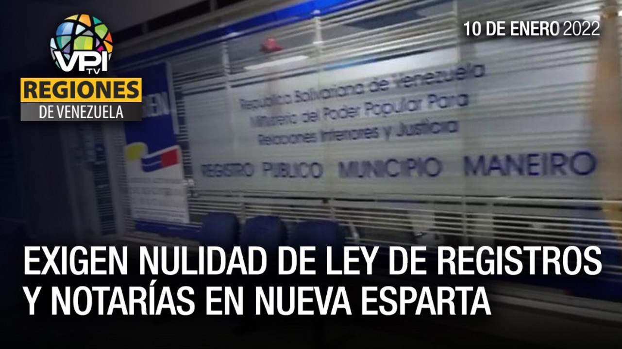 Noticias regiones de Venezuela - Lunes 10 de Enero