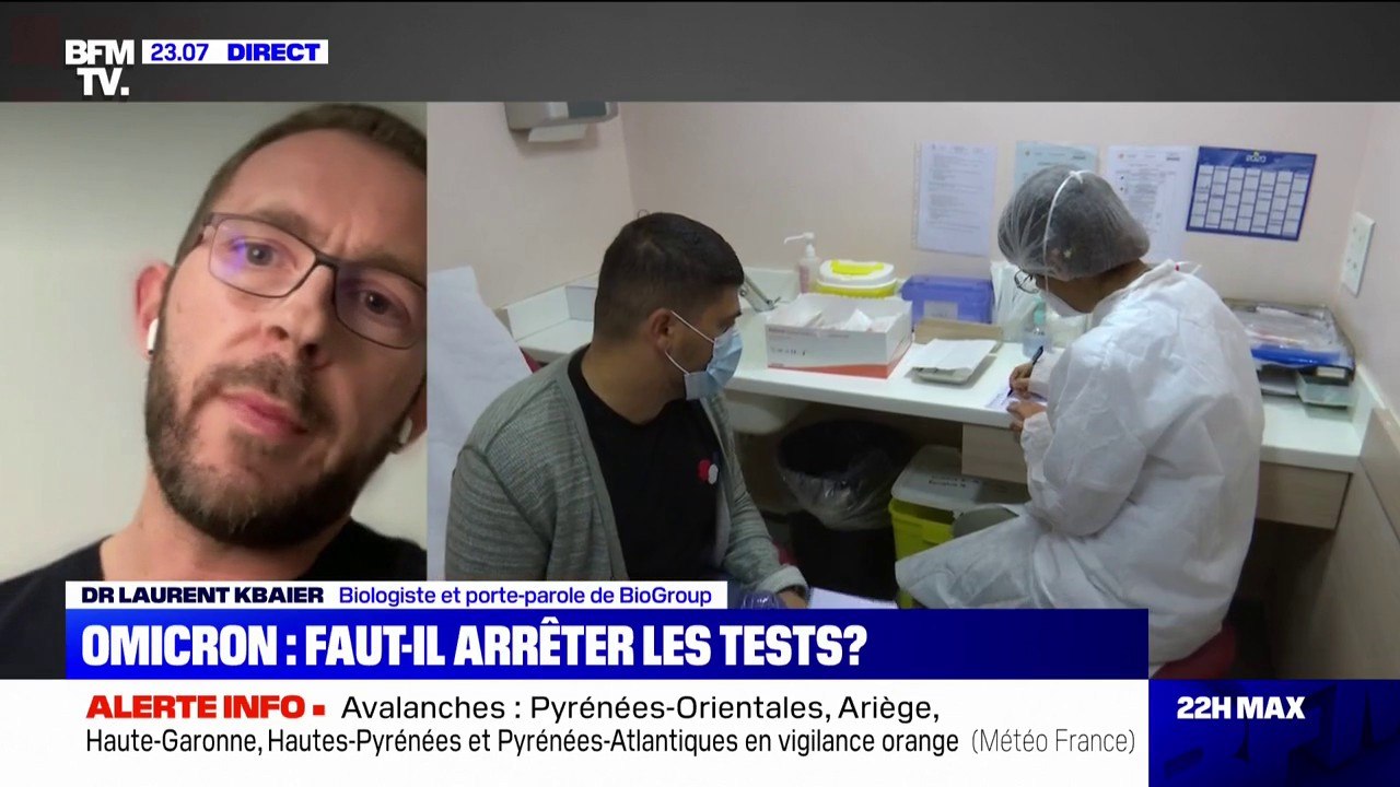 Pour le Dr Laurent Kbaier (BioGroup), "si le virus est deux fois moins grave, mais s'il contamine dix fois plus de personnes, vous aurez autant de gens dans les hôpitaux"