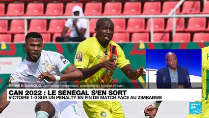 CAN-2022 : le Sénégal s'impose sur le fil contre le Zimbabwe