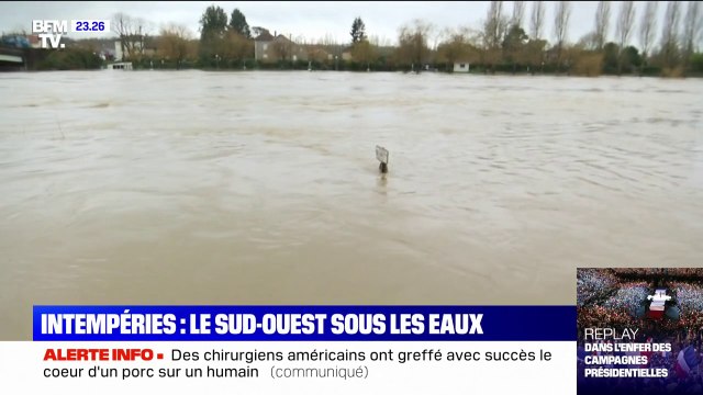 Les habitants des Landes et les Pyrénées-Atlantiques face à d'importantes crues