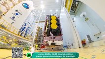 James Webb: NASA conclui o último grande passo da montagem do telescópio