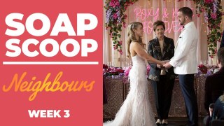 Neighbours Soap Scoop! Roxy and Kyle's wedding tragedy
