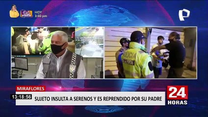 Joven que lanzó insultos discriminatorios a sereno fue sancionado con S/ 4,600