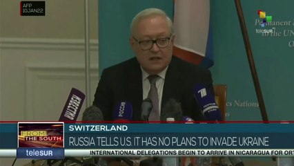 FTS 18:30 10-01: Russia tells U.S. it has plans to invade Ukraine