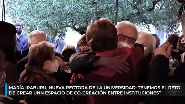 María Iraburu, nueva rectora de la Universidad: Tenemos el reto de establecer un espacio de co-creación entre instituciones