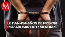 Hombre abusó de 17 niños en un kínder en CdMx; le dan dan 494 años de cárcel