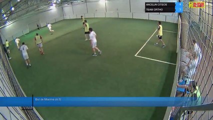 But de Maxime (4-3) - ANCELIN CITEOS Vs TEAM ORTHO - 10/01/22 19:00 - LIGUE 2 - Poitiers Game Parc