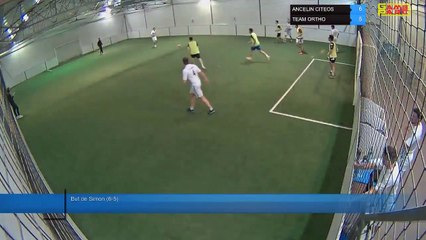 But de Simon (6-5) - ANCELIN CITEOS Vs TEAM ORTHO - 10/01/22 19:00 - LIGUE 2 - Poitiers Game Parc