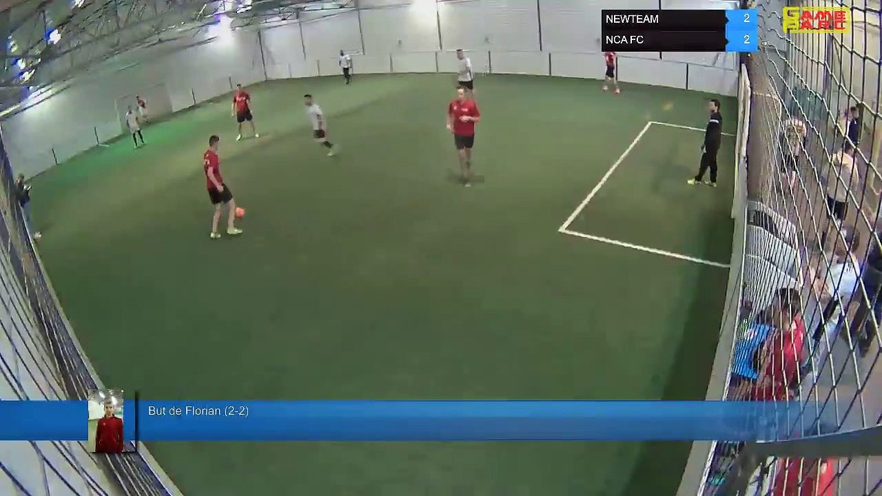 But de Florian (2-2) - NEWTEAM Vs NCA FC - 10/01/22 20:00 - LIGUE 3 - Poitiers Game Parc