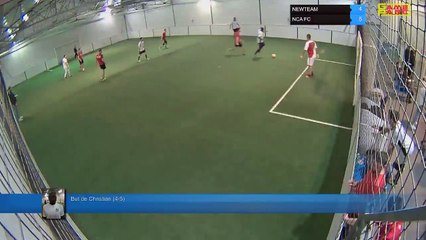 But de Christian (4-5) - NEWTEAM Vs NCA FC - 10/01/22 20:00 - LIGUE 3 - Poitiers Game Parc