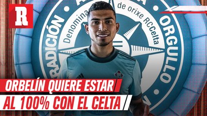 Orbelín Pineda entrenó en su día de descanso, para estar a punto con el Celta