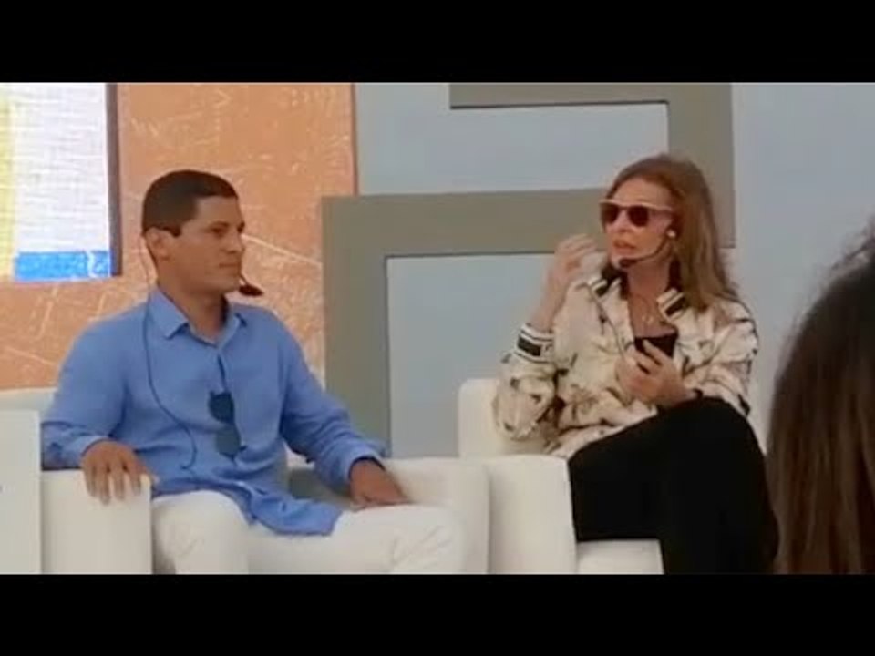 يسرا في أول ظهور بمؤتمر مهرجان الجونة السينمائي بعد أزمة عدم تكريمها