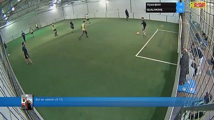 But de valentin (5-11) - TEAM BMW Vs QUALI'HOME - 10/01/22 21:00 - LIGUE 2 - Poitiers Game Parc
