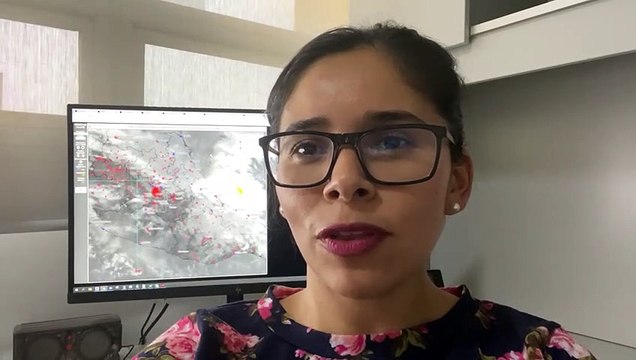 Cayó la primera nevada del año en el Cofre de Perote, reportó la meteoróloga de la Comisión Nacional del Agua (Conagua), Jessica Luna Lagunes.