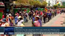 Ciudadanos bolivianos insitan a protestas en rechazo a las vacunas contra la covid-19